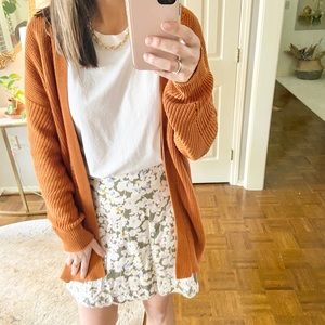 Floral Mini Skirt